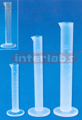 CYLINDERS, MEASURING, GRADUATED, POLYPROPYLENE